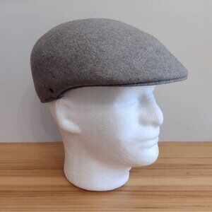 Vintage Royal Ascot Gray Wool Flat Hat Mens M Newsboy Cap